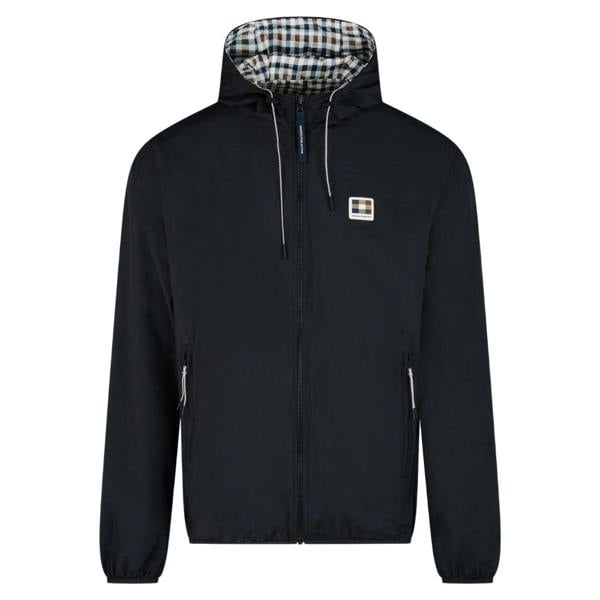 Aquascutum Active RLG BADGE REVERSIBLE SAILOR AA_B006_JK017 16 Black Jacket Mens XXXL