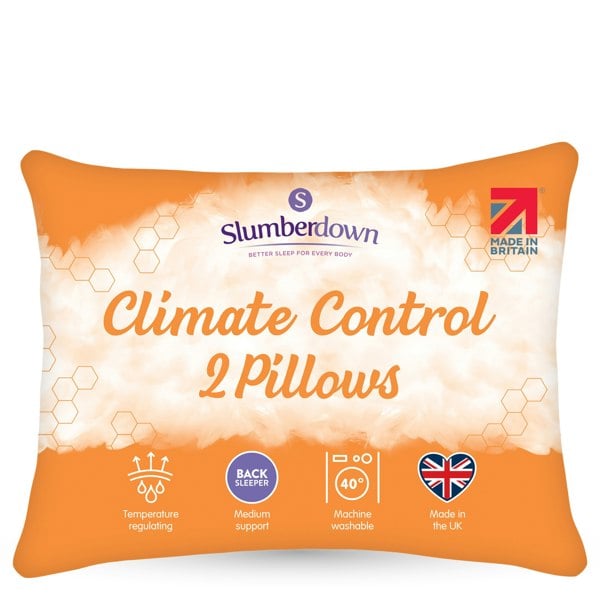 Slumberdown Climate Control Medium Support Pillow