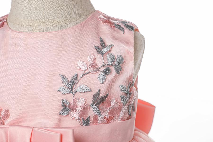 Cinda Embroidered Floral Party Dress