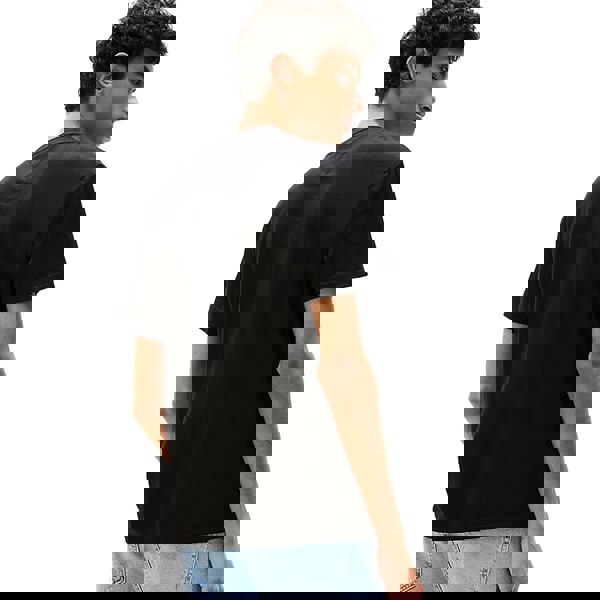 Tommy Hilfiger Tommy Jeans Graphic Print Signature Logo T-Shirt Black