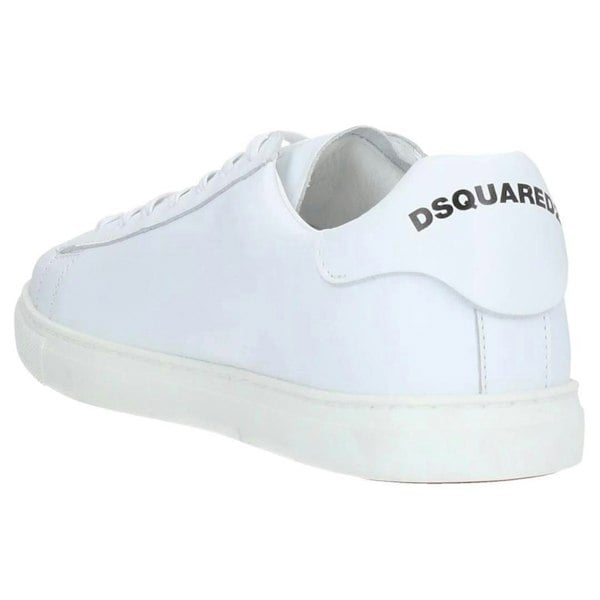 Dsquared2 Mirrored Logo Sneakers - White