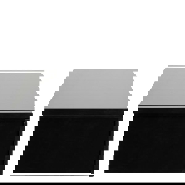 Furniture To Go Avignon Square Bedside Table with 1 Drawer in Black