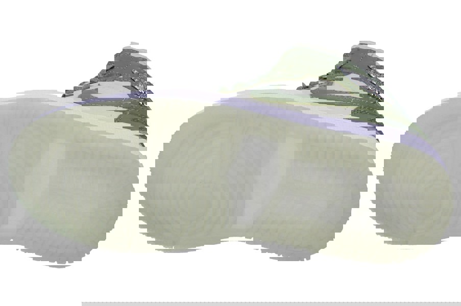 Nike Womens Air Jordan 1 Mid SE Trainers Hf4079  003 - Sea Glass Oil Green 003 - Photo 4