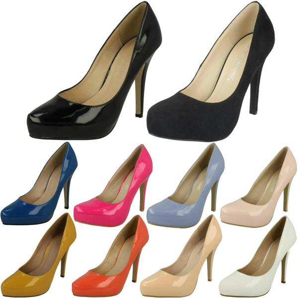 Anne Michelle Ladies Anne Michelle Court Shoes F9775