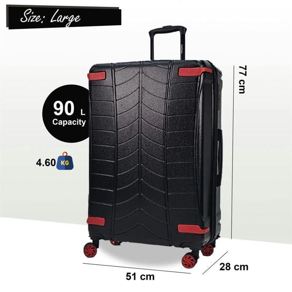 Eagle Luggage Hard Shell Luggage Travel Suitcase Set
