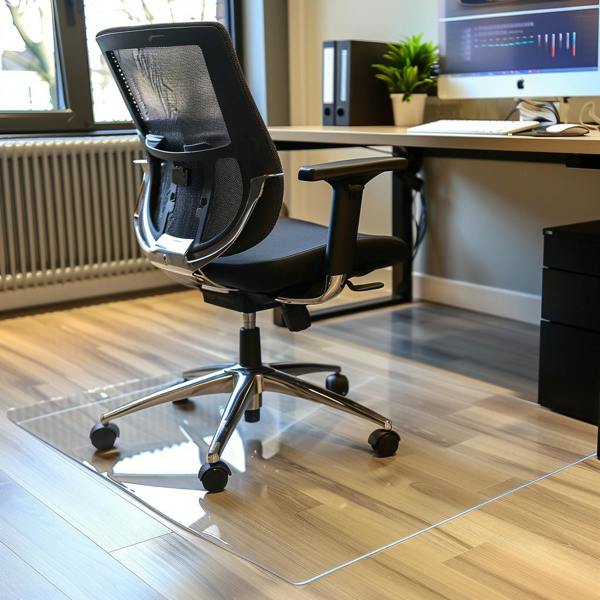 Nicoman Chair Mat for Hard Floors - 75x120cm