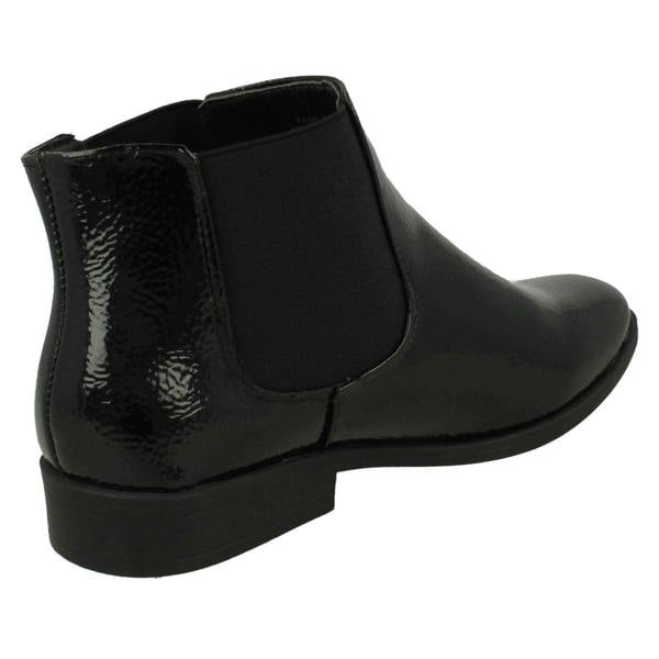 Spot On Ladies Spot On Gusset Chelsea Boots F4449
