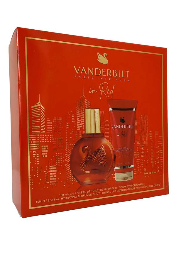 Vanderbilt  Gloria in Red Eau de Toilette Spray 100ml Body Lotion 100ml