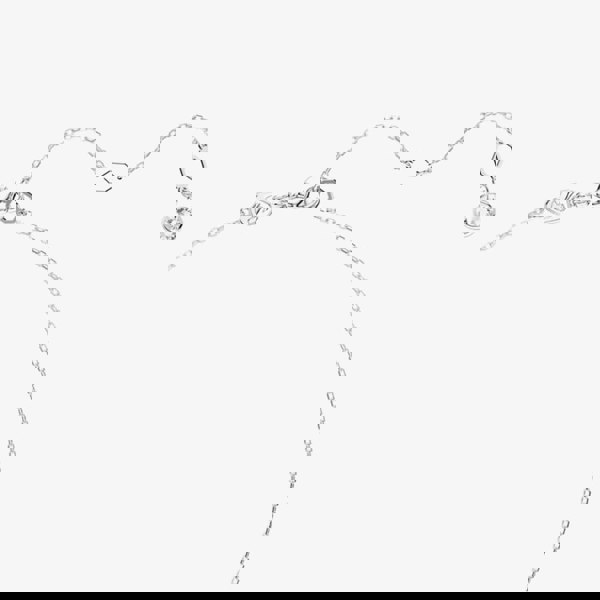 Swarovski Meteora Rhodium Plated Pendant Necklace 5683446