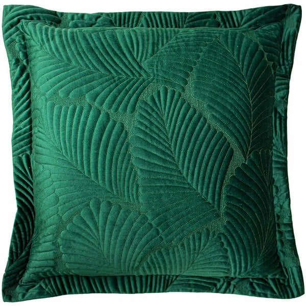 Paoletti Palmeria Cushion Cover - Emerald Green