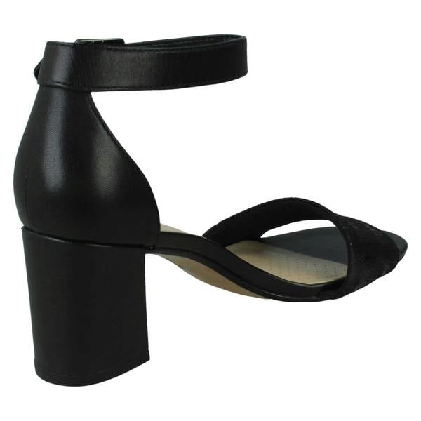 Clarks Ladies Clarks Heeled Ankle Strap Sandals Jocelynne Cam