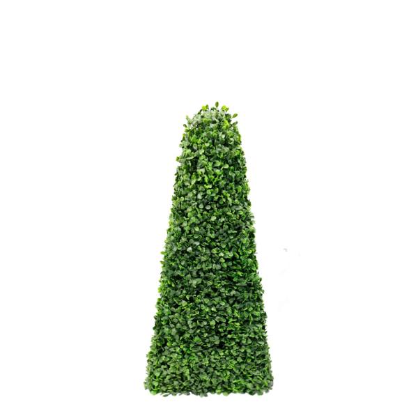Artificial Boxwood Pyramid Topiary Tree 60cm