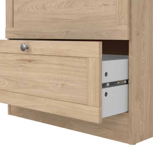 Wyld Haus Cherryfern Chest with 3 Frame Drawers in Jackson Hickory