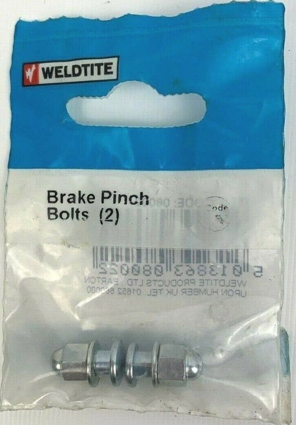 Weldtite Bicycle Brake Pinch Bolts 2 154613457955