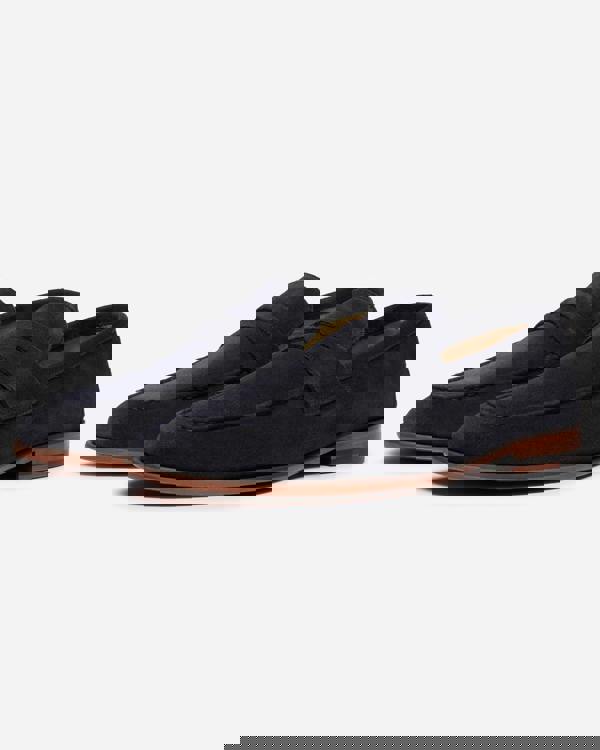 Oliver Sweeney Keyworth Suede Mens Loafers - Navy