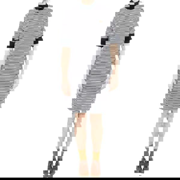 Fred Perry Womens/Ladies Striped T-Shirt Dress - White/Navy - 