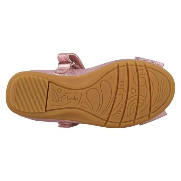 Clarks Girls Clarks Sparkly Bow Detailed Shoes Dance Bow T
