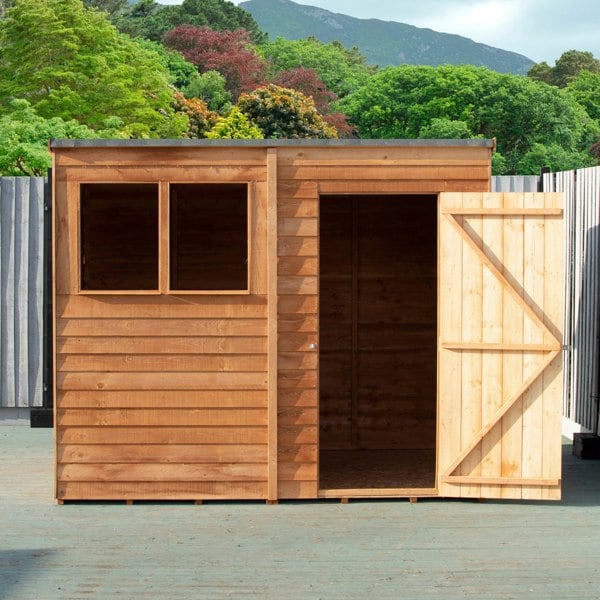 Shire Overlap Pent 8x6 Storage Shed - Best Shed