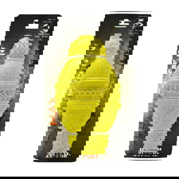 Nike Max Fusion Cannon Dog Toy - Yellow - 