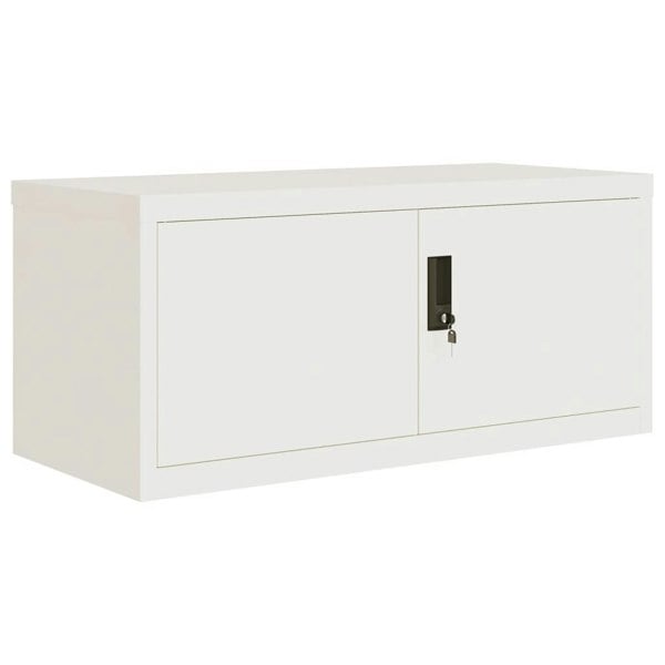 Berkfield File Cabinet White 90x40x240 cm Steel