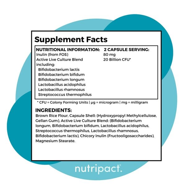nutripact Probiotic Complex Capsules