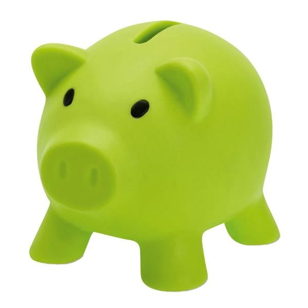 MidOcean Softco Piggy Bank - Lime - 