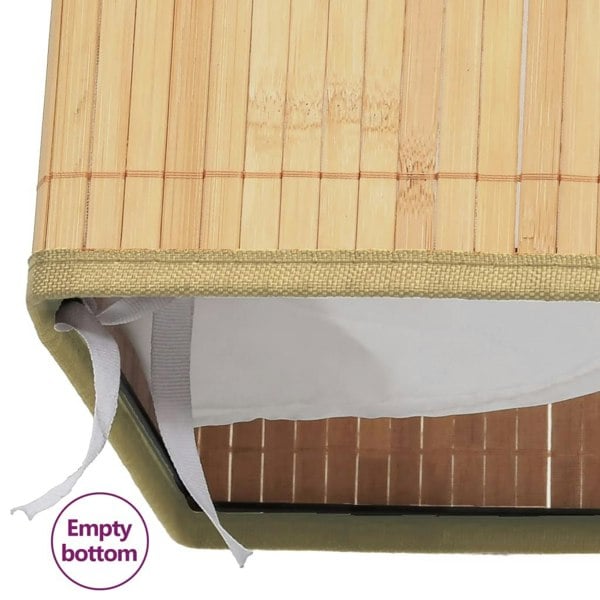 Berkfield Bamboo Storage Boxes 4 pcs