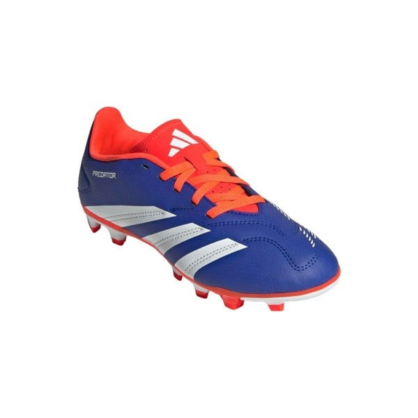 Adidas Childrens/Kids Predator Club Flexible Ground Football Boots - Blue/Orange/White