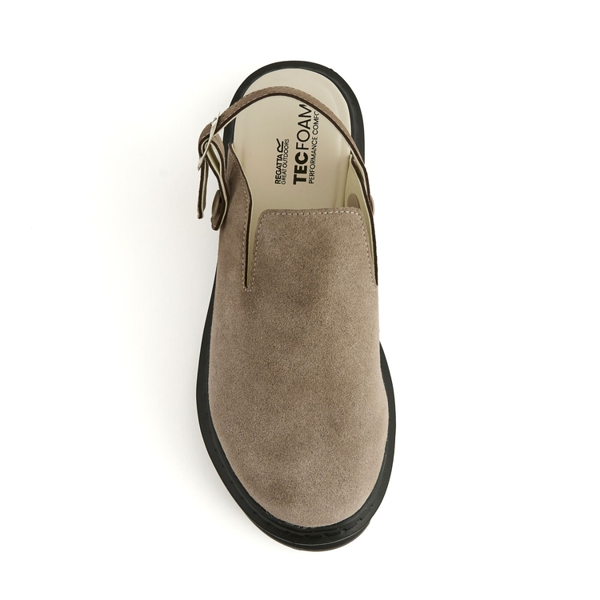 Regatta Womens Pearl Chunky Clogs - Taupe