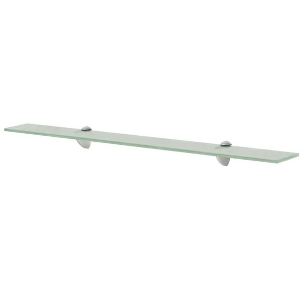 Berkfield Floating Shelf Glass 80x10 cm 8 mm