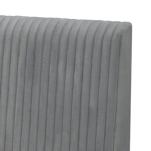 Flintshire Furniture Drury Double 4ft 6 Grey Bed Frame with Drawers