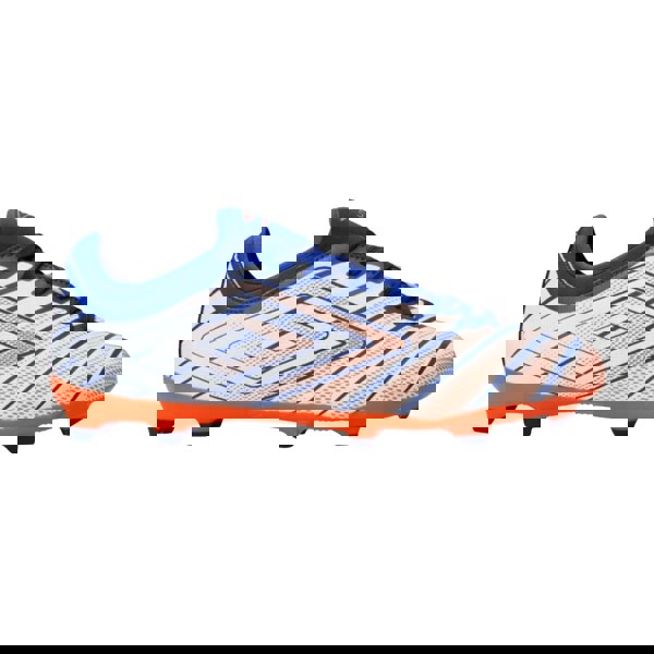 Umbro Mens Velocita Elixir Club Firm Ground Football Boots - White/Orange