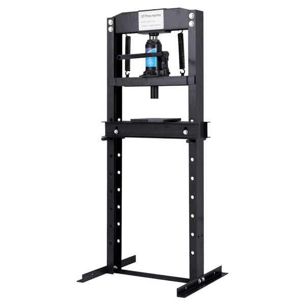 12 Ton Workshop Press Floor Standing Hydraulic H-Frame DIY Tools Living and Home