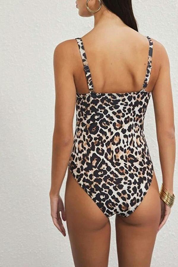 WOVCOR Draped Balconette Padded Regular Swimsuit