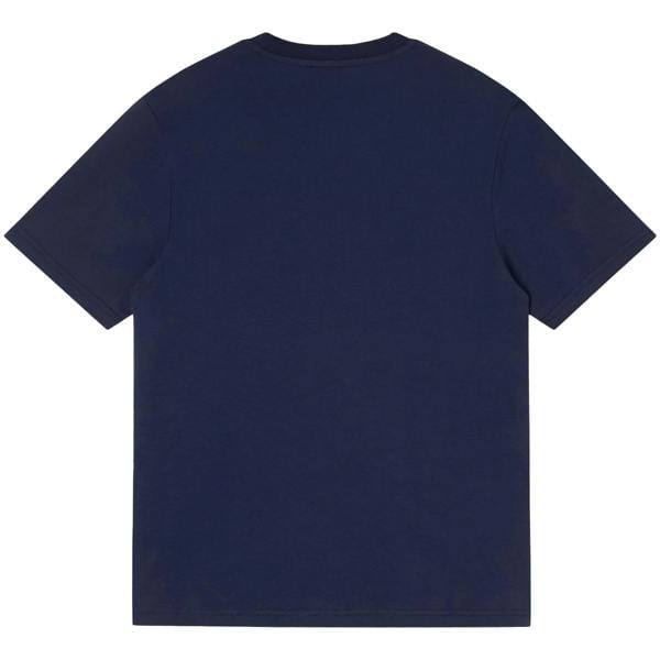 Rear view of Stan Ray Patch Pocket T-Shirt for Men in Navy