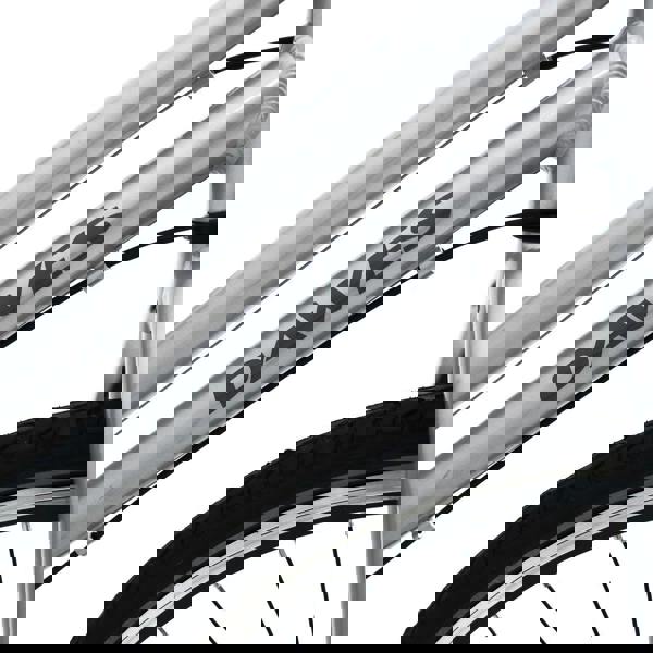 Dawes 2025 Venture 1.0 Low Step Hybrid Bike 700c Wheel, 6 Speed - Silver - 18.5" Frame