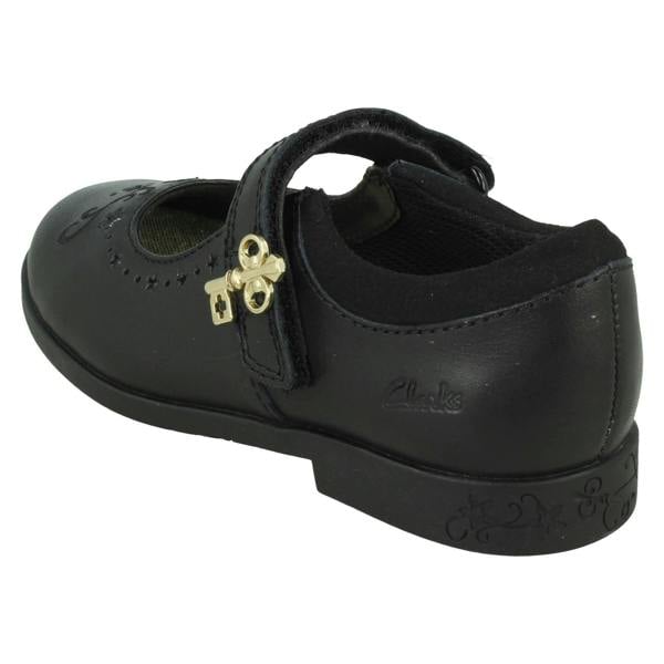 Clarks Girls Clarks Key Detail School Shoes Lock Magic