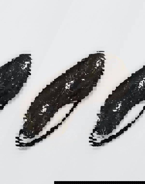 Disney Unisex Black NMBC Hot Water Bottle With Eye Mask and Socks (One Size)