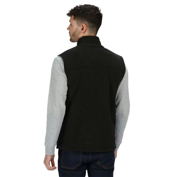 Regatta Haber II Full-Zip Bodywarmer Fleece Anti-Pill Jacket (250 GSM) - Black - 