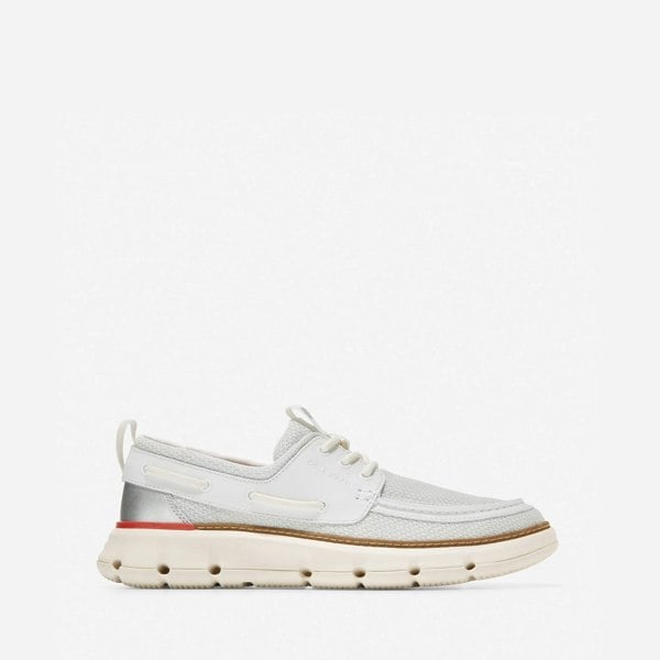 Cole Haan 4.ZeroGrand Regatta Boating Shoe- Blanc de Blanc