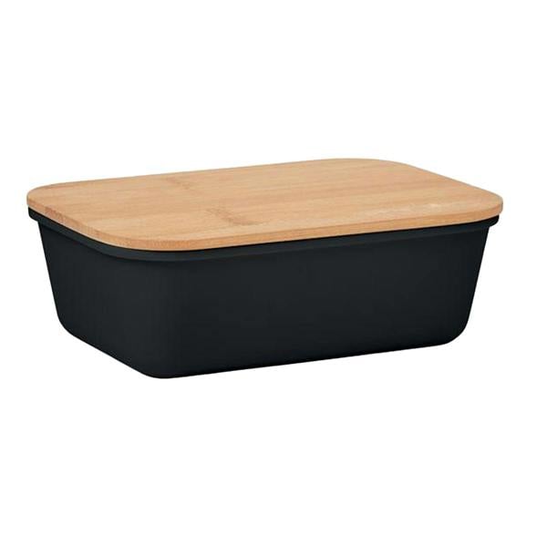 MidOcean Thursday Bamboo 1L Lunch Box - Black - 