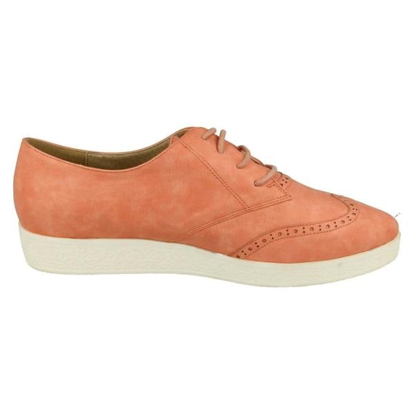 Spot On Ladies Spot On Lace Up Brogues