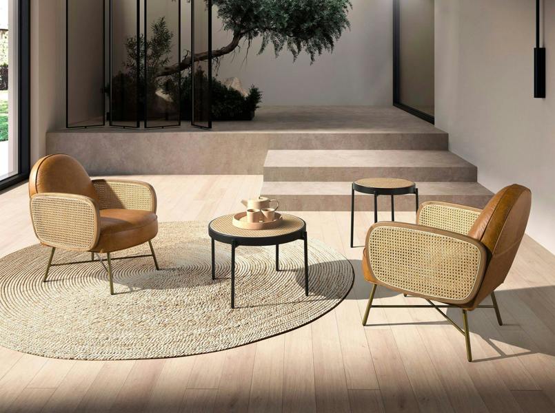 Angel Cerdá Brown Leather Armchair 5162
