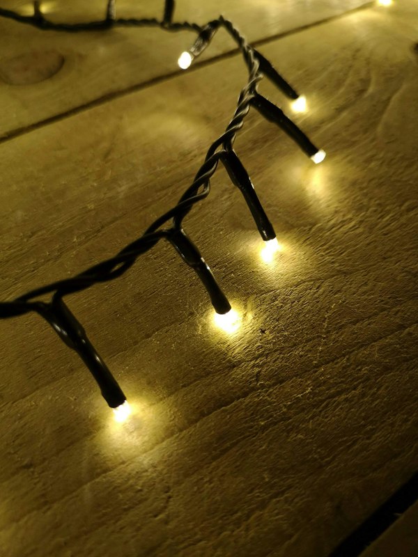 Samuel Alexander 2000 LED 50m Indoor Outdoor Christmas Multi Function Mains Operated String Lights with Timer in Warm White