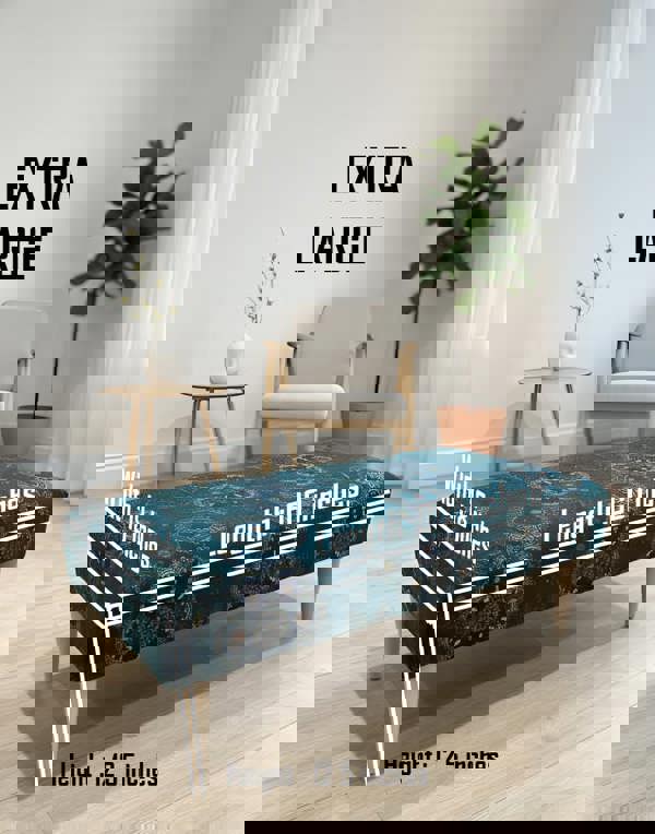 ISTOOLS Premium Loop Floral Green Pattern Footstool – Versatile Ottoman Bench & Coffee Table