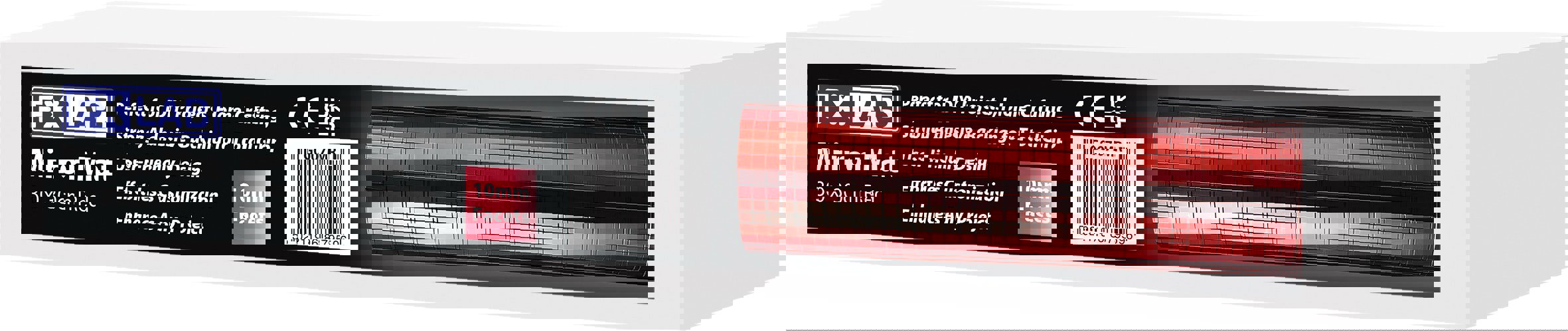 FX Lab MIRROR MAT 30X30CM RED 10mm Facets