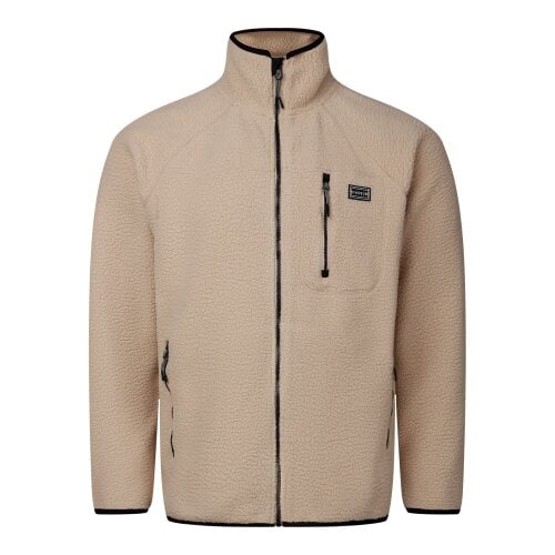 Dare 2B Mens Camber Recycled Polyester Fleece - White Pepper
