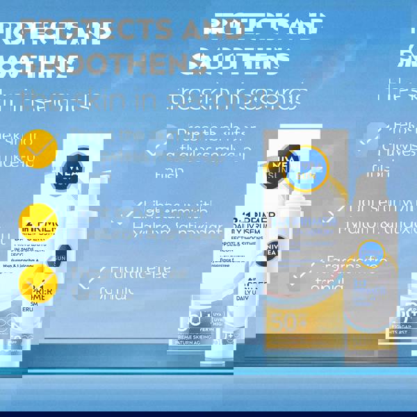 Nivea Sun Care UV Face Specialist 2in1 Primer Daily UV Serum SPF50+ 40ml - Additional 3