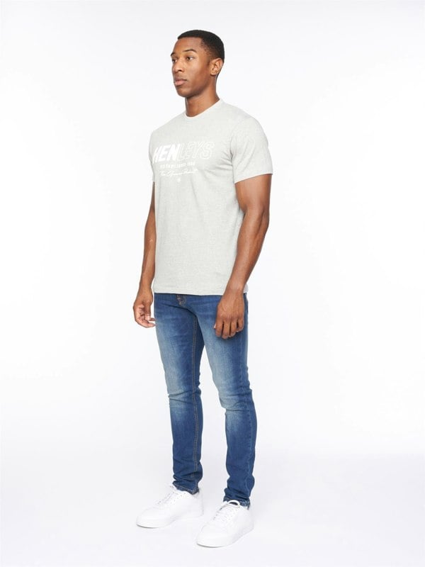 Henleys Melvern T-Shirt Grey Marl