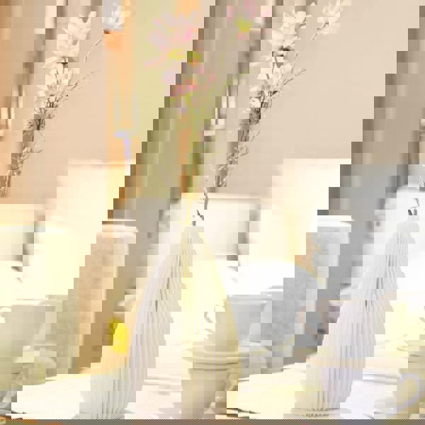 Accordion Vase, Kraft Paper-Weilai Concept-Weilai Concept